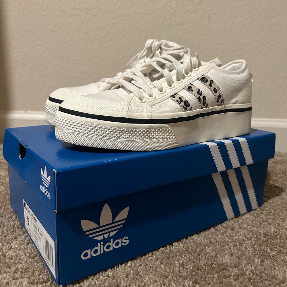 Adidas Nizza Platform shoes